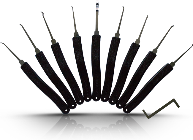 Lockpicks sada planžet. Objednejte si ji za 299 Kč s poštovným zdarma.
